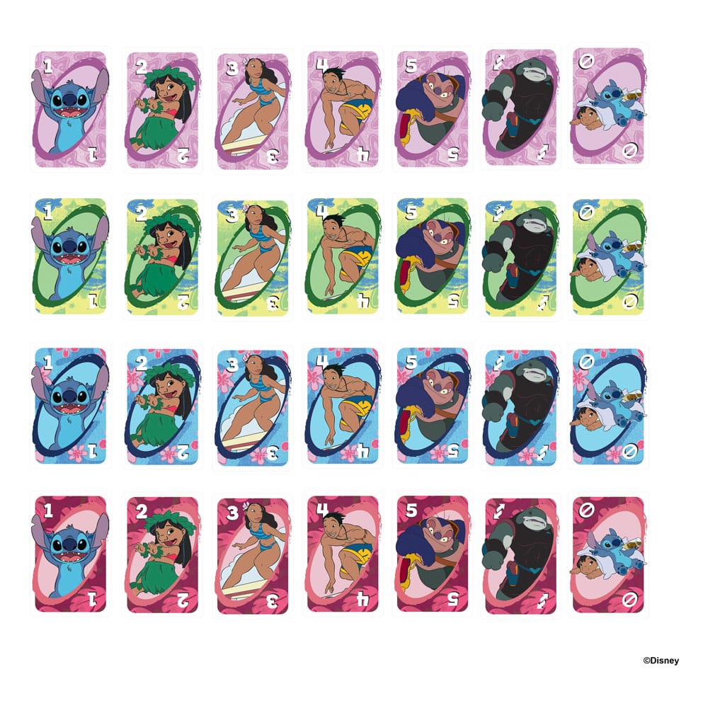 Lilo & Stitch Card Game UNO P049324