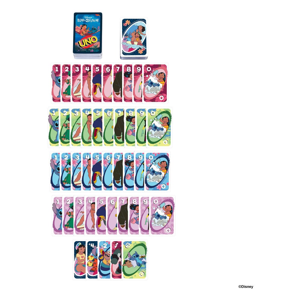 Lilo & Stitch Card Game UNO P049324