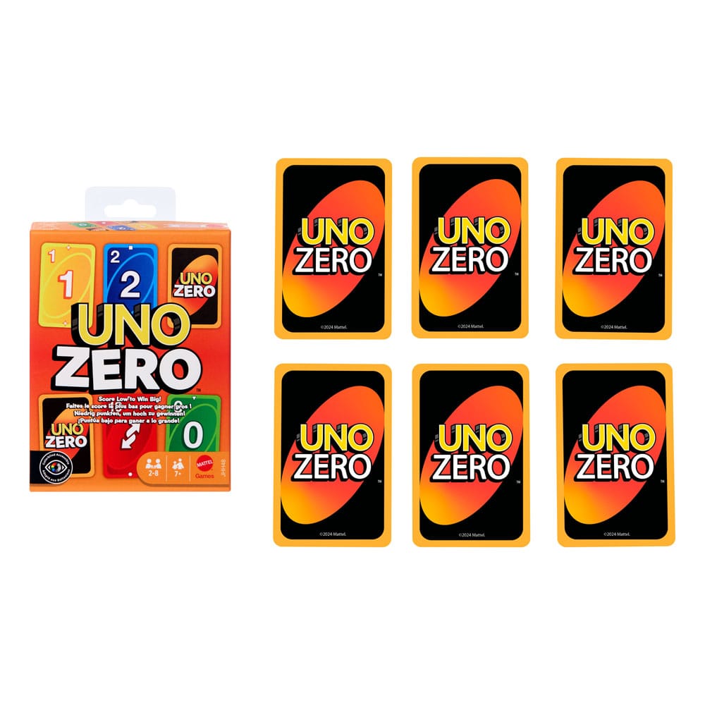 UNO Zero Card Game P049416