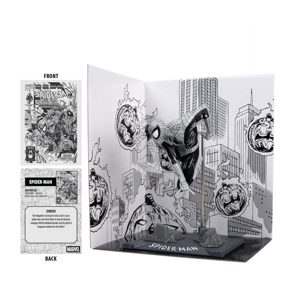 Marvel Collection PVC Statue 1/10 Spider-Man (Spider-Man #6)(Line Art)(Gold Label) 10 cm P049577