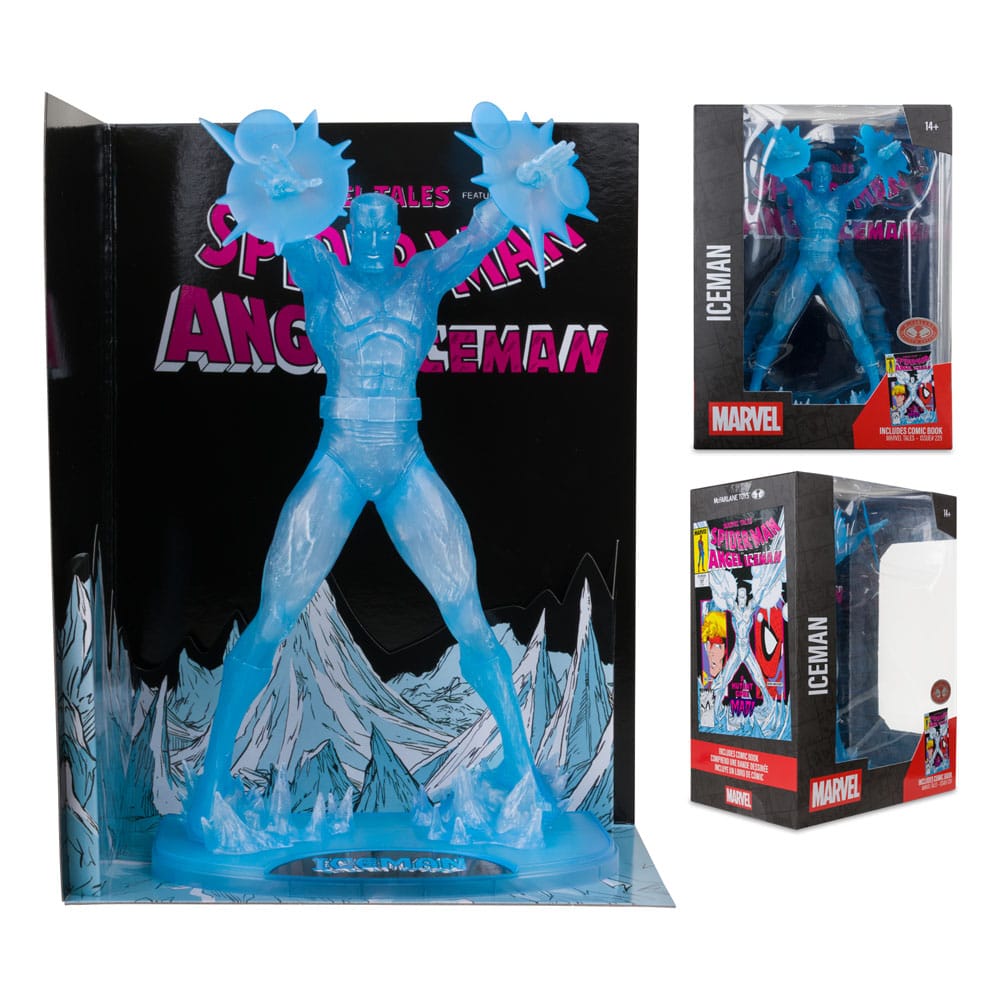 Marvel Collection PVC Statue 1/6 Iceman (Marvel Tales #229) (Red Platinum Edition) 29 cm P066997