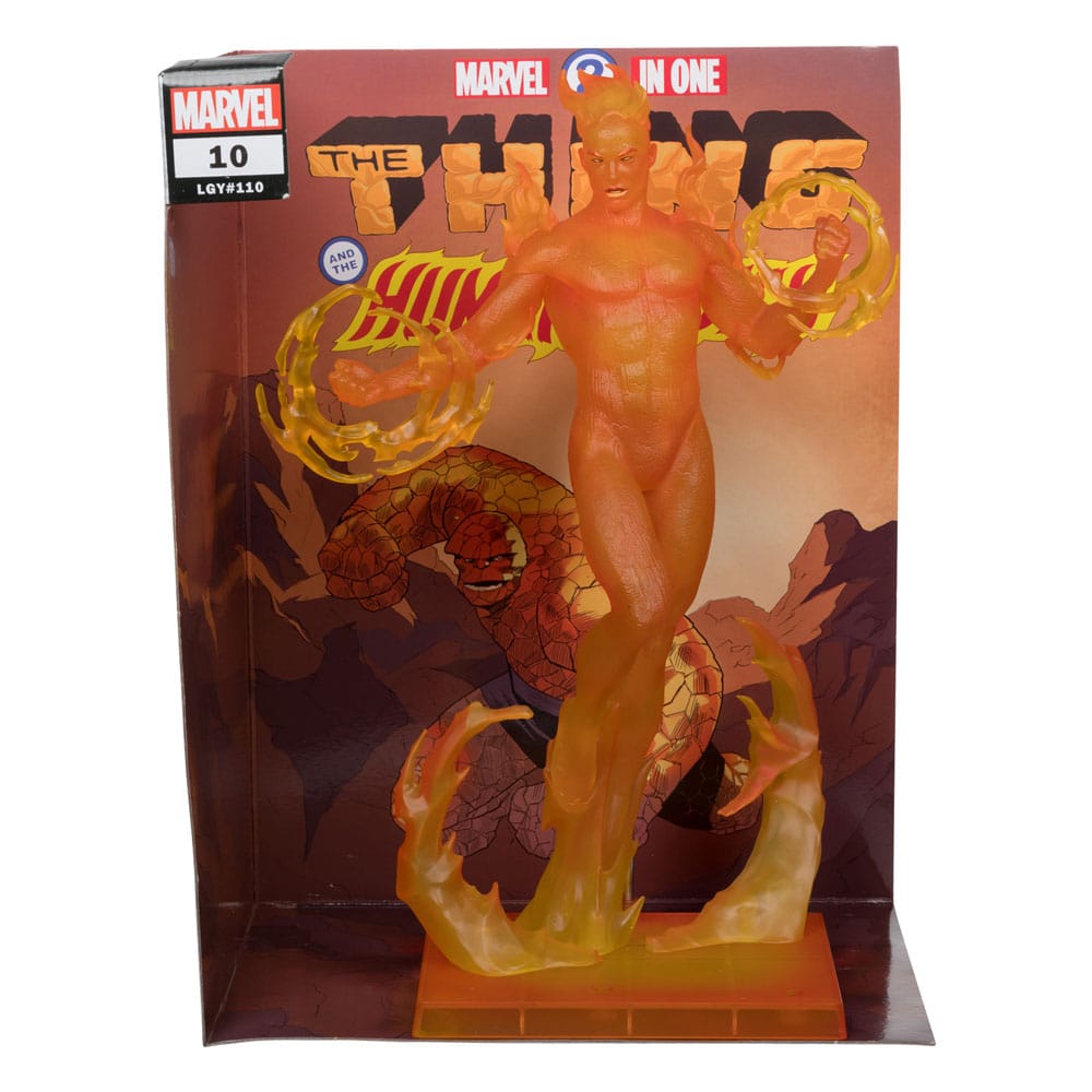 Marvel Collection PVC Statue 1/6 Human Torch (Marvel 2 in 1 #10) 29 cm P049581
