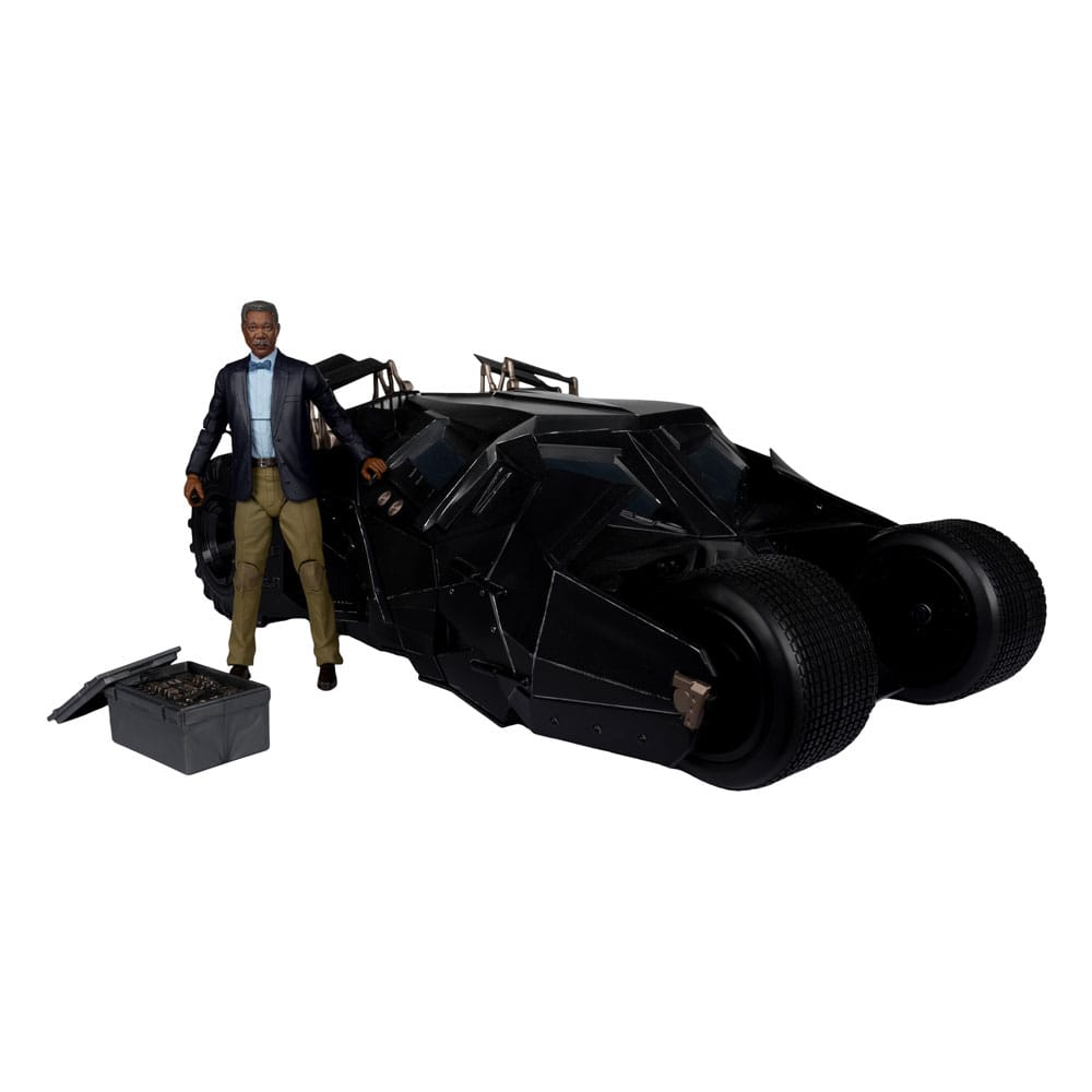 DC Multiverse Vehicle Tumbler with Lucuis Fox (The Dark Knight) (Gold Label) P049587