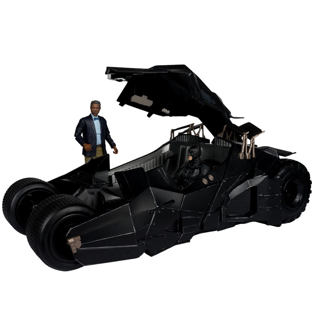 DC Multiverse Vehicle Tumbler with Lucuis Fox (The Dark Knight) (Gold Label) P049587