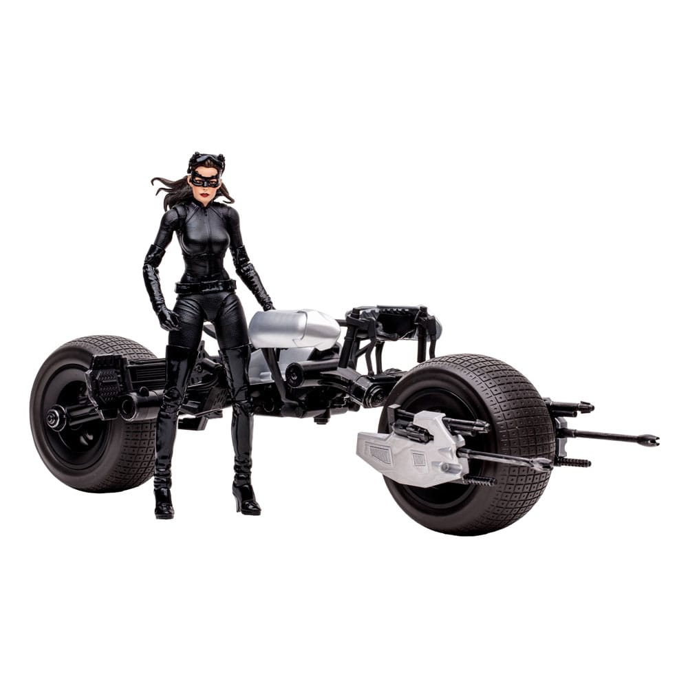 DC Multiverse Vehicle Batpod with Catwoman (The Dark Knight Rises) P049617
