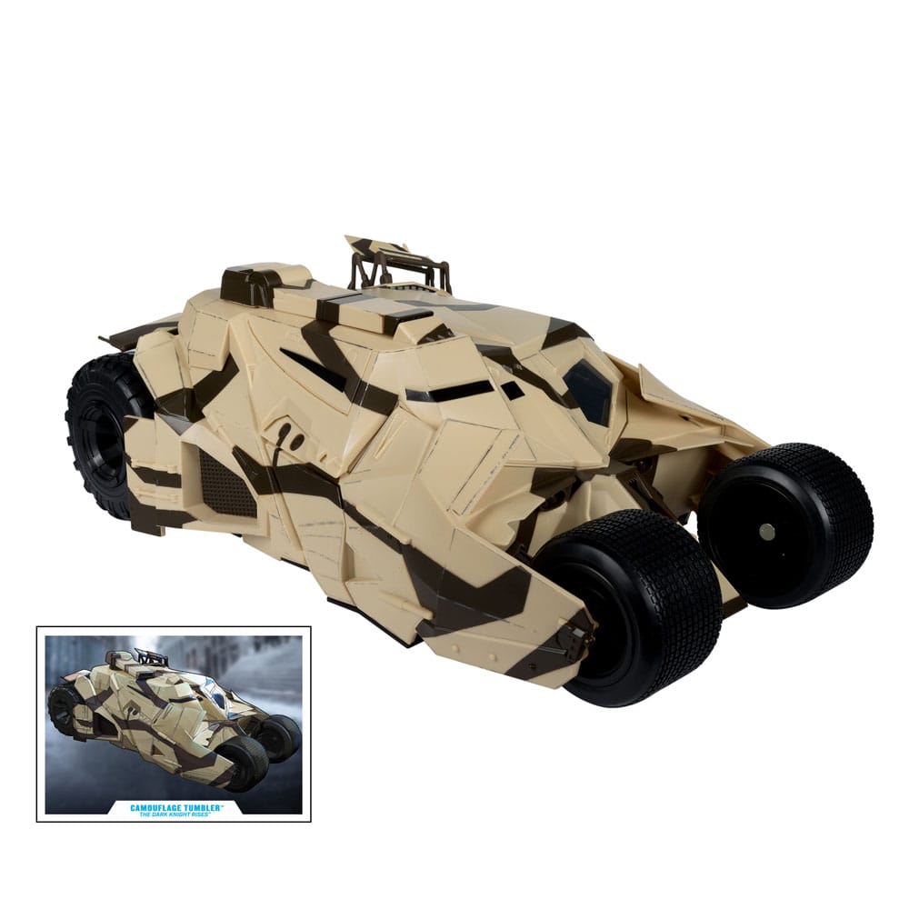 DC MULTIVERSE VEHICLE TUMBLER CAMOUFLAGE (THE DARK KNIGHT RISES) (GOLD LABEL) 45 P049697