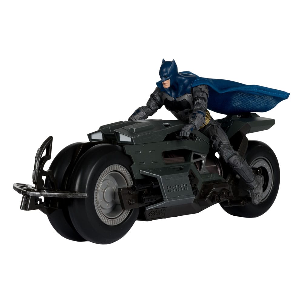 The Flash DC Multiverse Vehicle Batcycle with Batman P065897