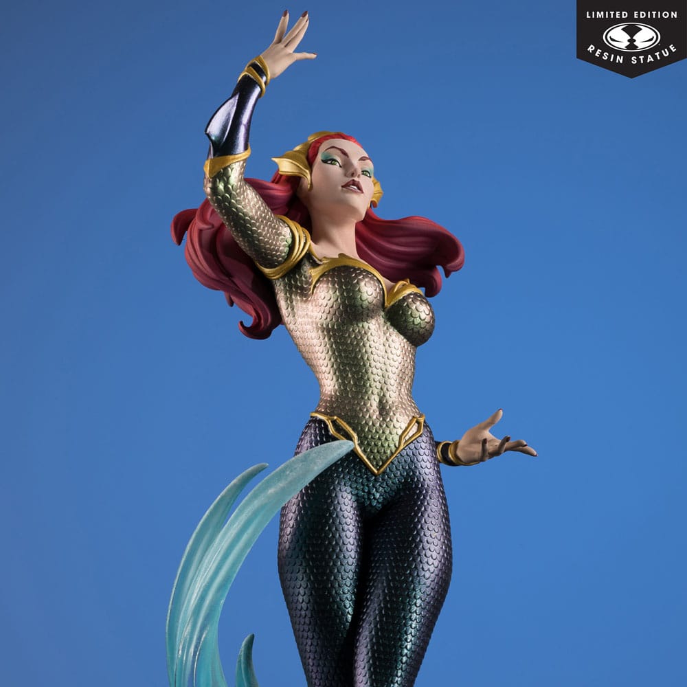 DC Direct Cover Girls Statue 1/8 Mera by J. Scott Campbell 26 cm P049839