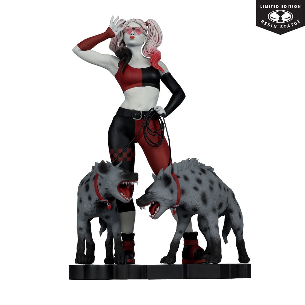 DC Direct Harley Quinn: Red, White & Black Statue 1/10 Harley Quinn by Jenny Frison 19 cm P049849