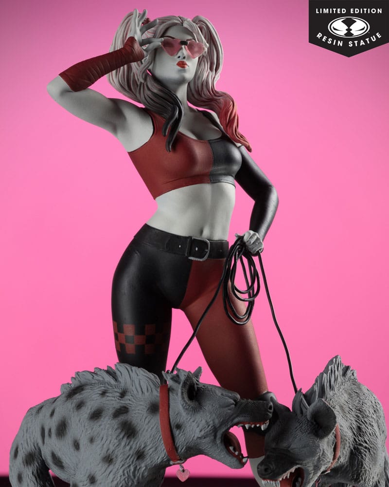 DC Direct Harley Quinn: Red, White & Black Statue 1/10 Harley Quinn by Jenny Frison 19 cm P049849