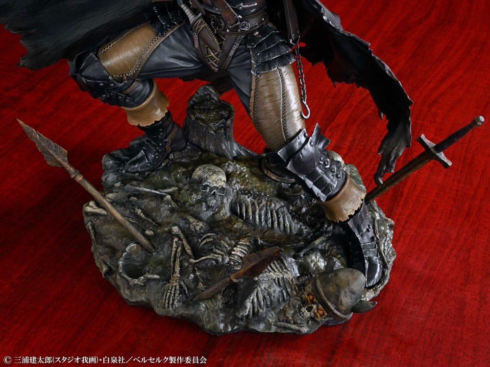 Berserk PVC Statue 1/7 Guts Black Swordsman Ver. 26 cm P049907