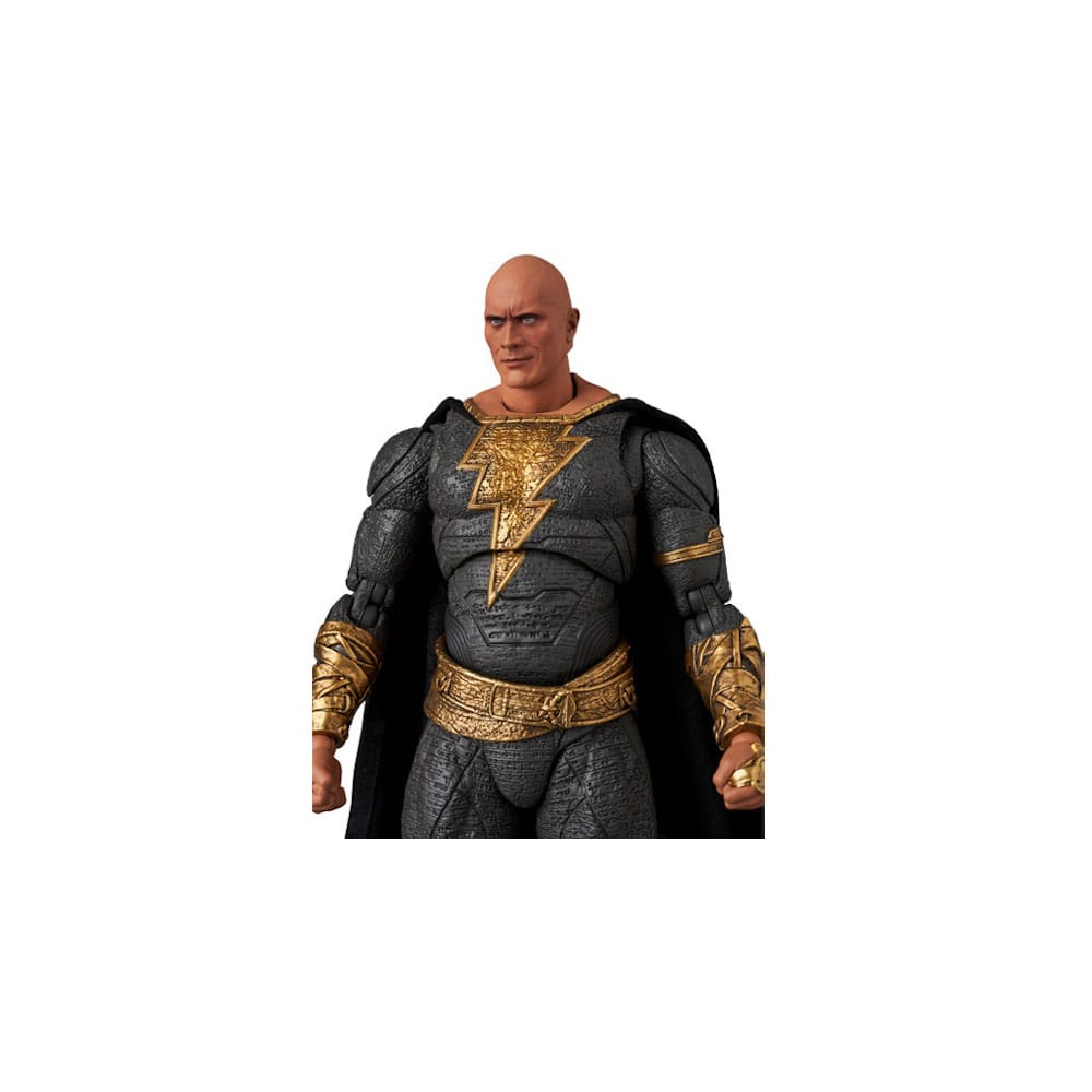 Black Adam MAFEX Action Figure Gold Suit 16 cm