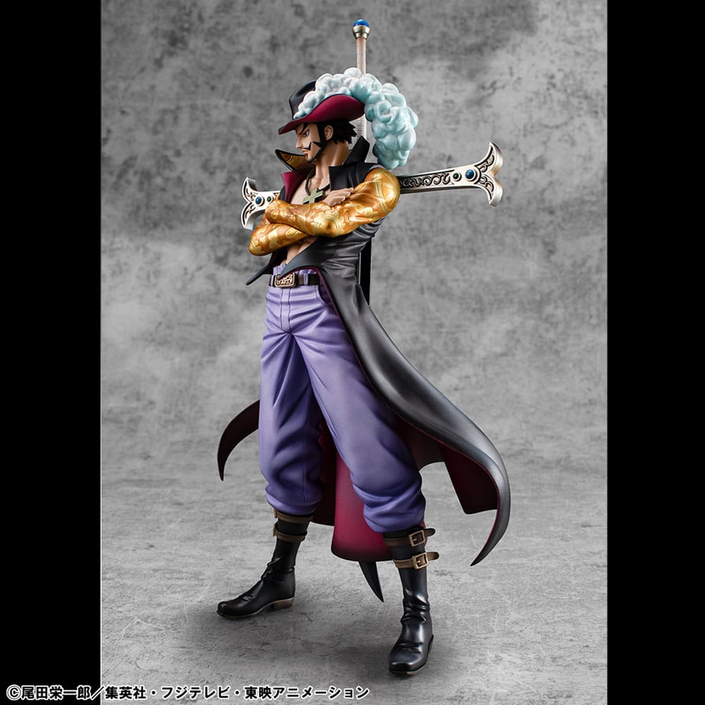 One Piece P.O.P SA-MAXIMUM PVC Statue Hawk Eye Dracule Mihawk Ver. R 29 cm P065069