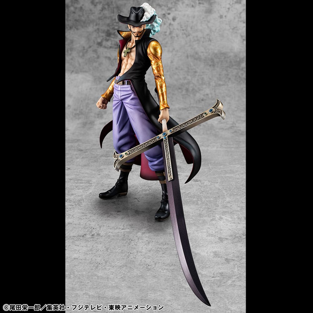 One Piece P.O.P SA-MAXIMUM PVC Statue Hawk Eye Dracule Mihawk Ver. R 29 cm P065069