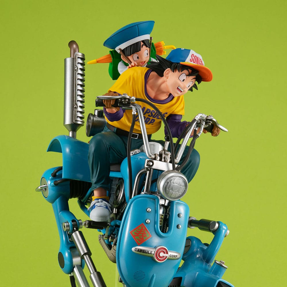 Dragonball Z Desktop Real McCoy EX PVC Diorama Son Goku & Son Gohan & Robot with two legs 20 cm P050116
