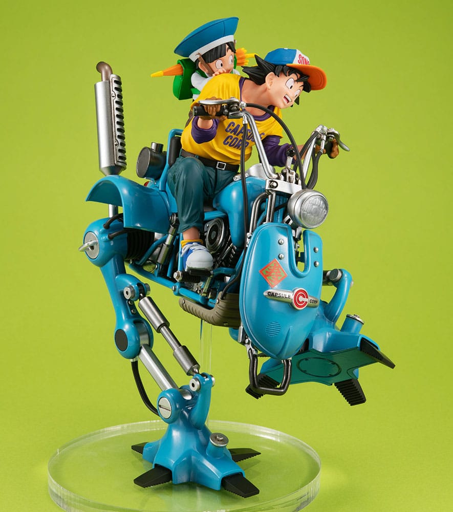 Dragonball Z Desktop Real McCoy EX PVC Diorama Son Goku & Son Gohan & Robot with two legs 20 cm P050116
