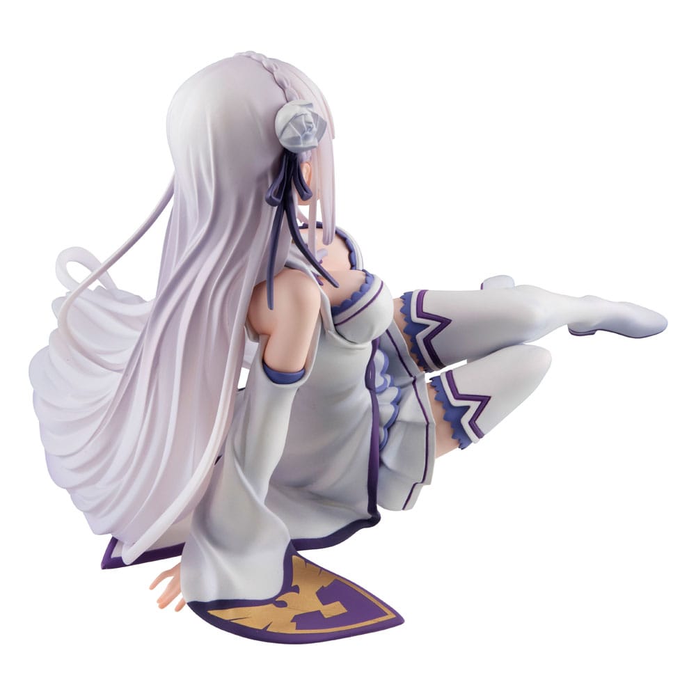 Re:ZERO Starting Life in Another World Melty Princess PVC Statue Emilia Palm Size 9 cm P065074