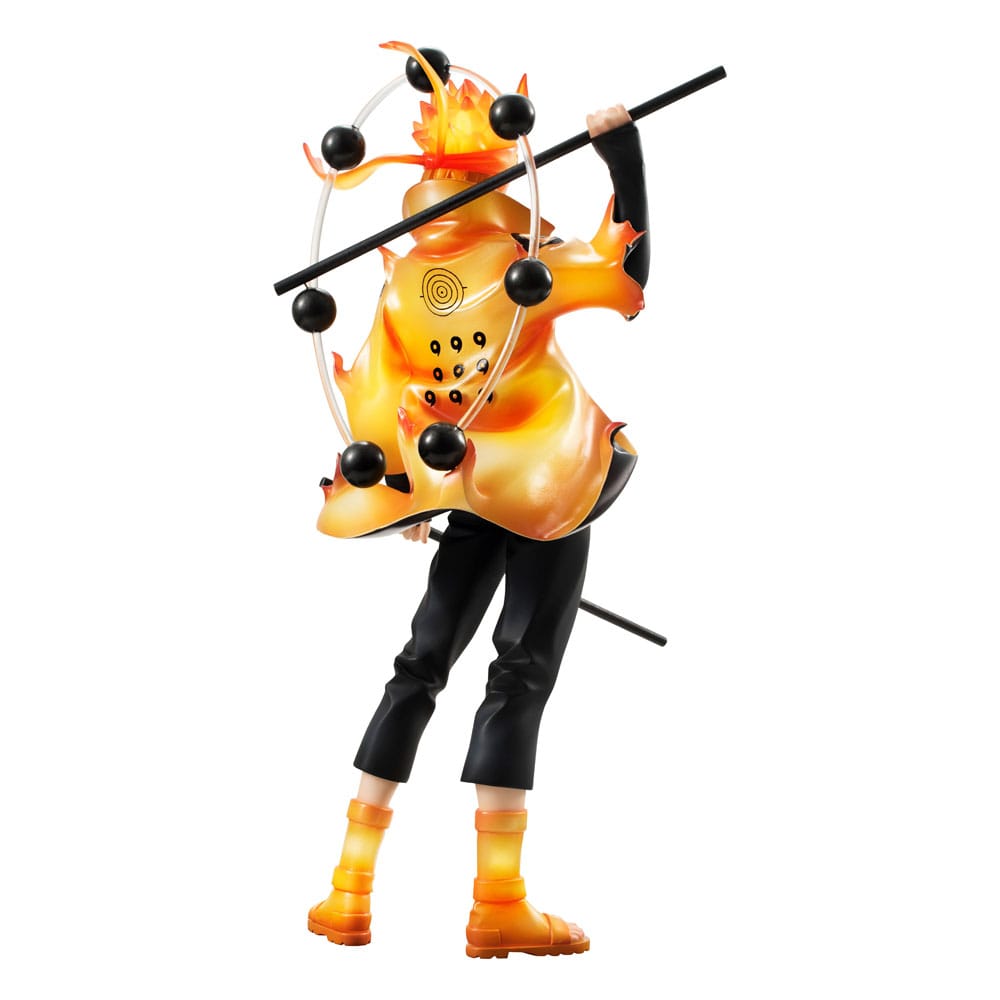 Naruto Shippuden G.E.M. Series PVC Statue Naruto Uzumaki Six Paths Sage Mode 15th Anniversary Ver. 22 cm P050193