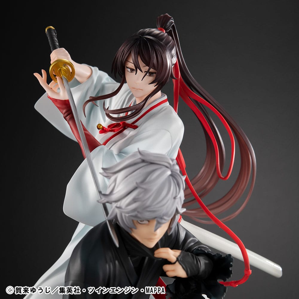 Hell´s Paradise Lucrea PVC Statues 2-Pack Gabimaru & Sagiri Yamada Asaemon 20 cm P050326