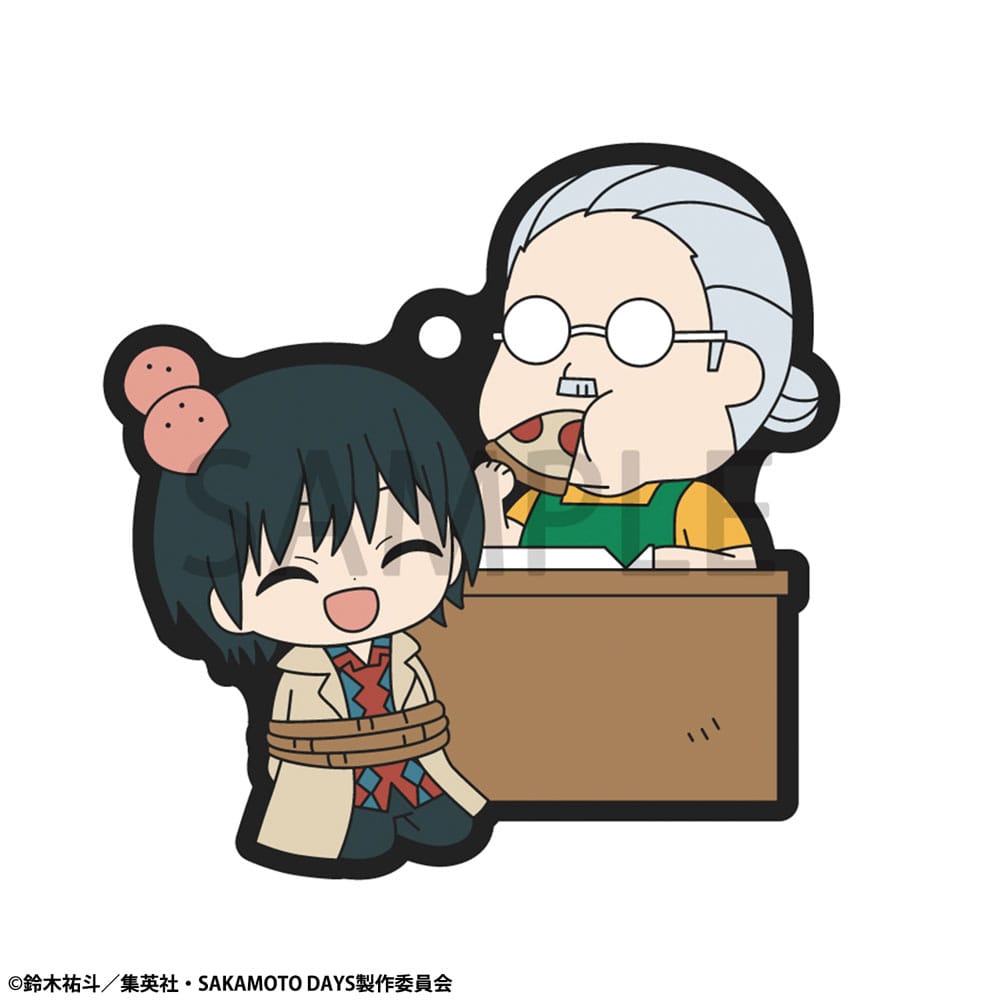 Sakamoto Days Rubber Mascot Buddycolle Rubber Charms 7 cm Assortment (6) P050333