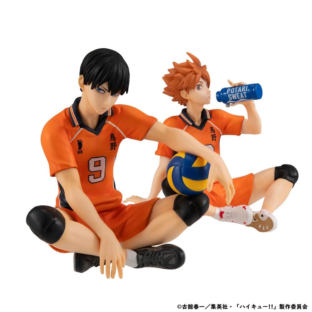 Haikyu!! G.E.M. Series PVC Statue Atsumu Tobio Kageyama Second Uniform Ver. Palm Size 9 cm P050402