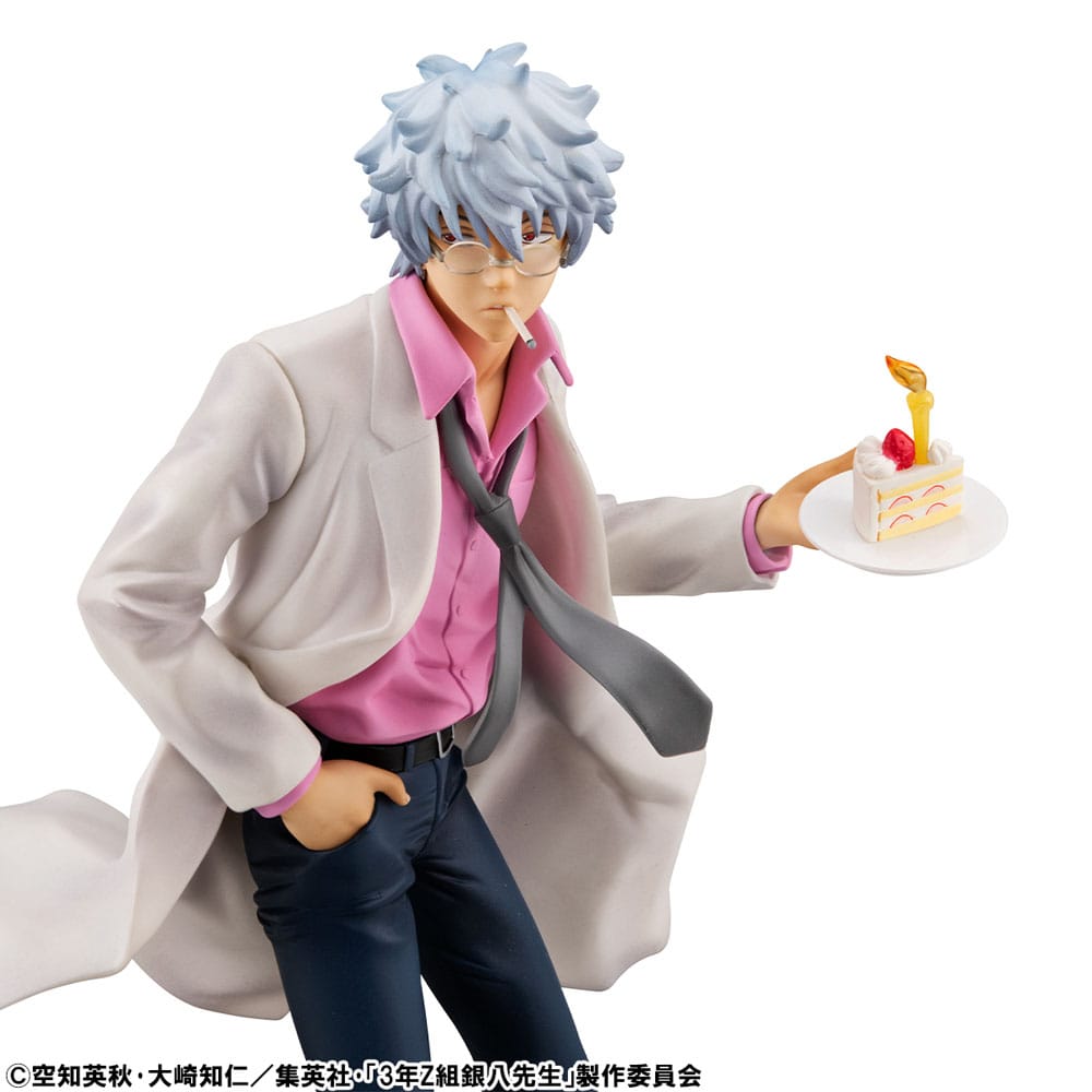 3-Z Ginpachi Sensei G.E.M. Series PVC Statue Ginpachi Sakata Reiwa Ver. 22 cm P050407