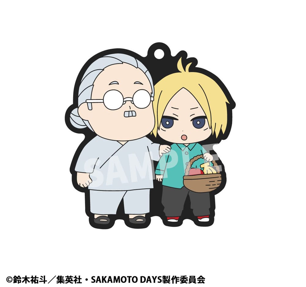 Sakamoto Days Rubber Mascot Buddycolle Rubber Charms Vol. 2 7 cm Assortment (6) P050495