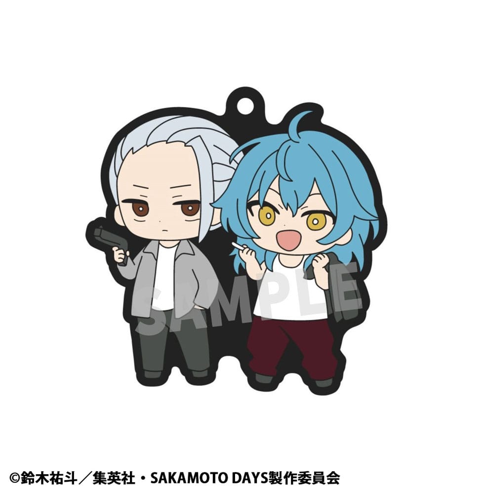 Sakamoto Days Rubber Mascot Buddycolle Rubber Charms Vol. 2 7 cm Assortment (6) P050495