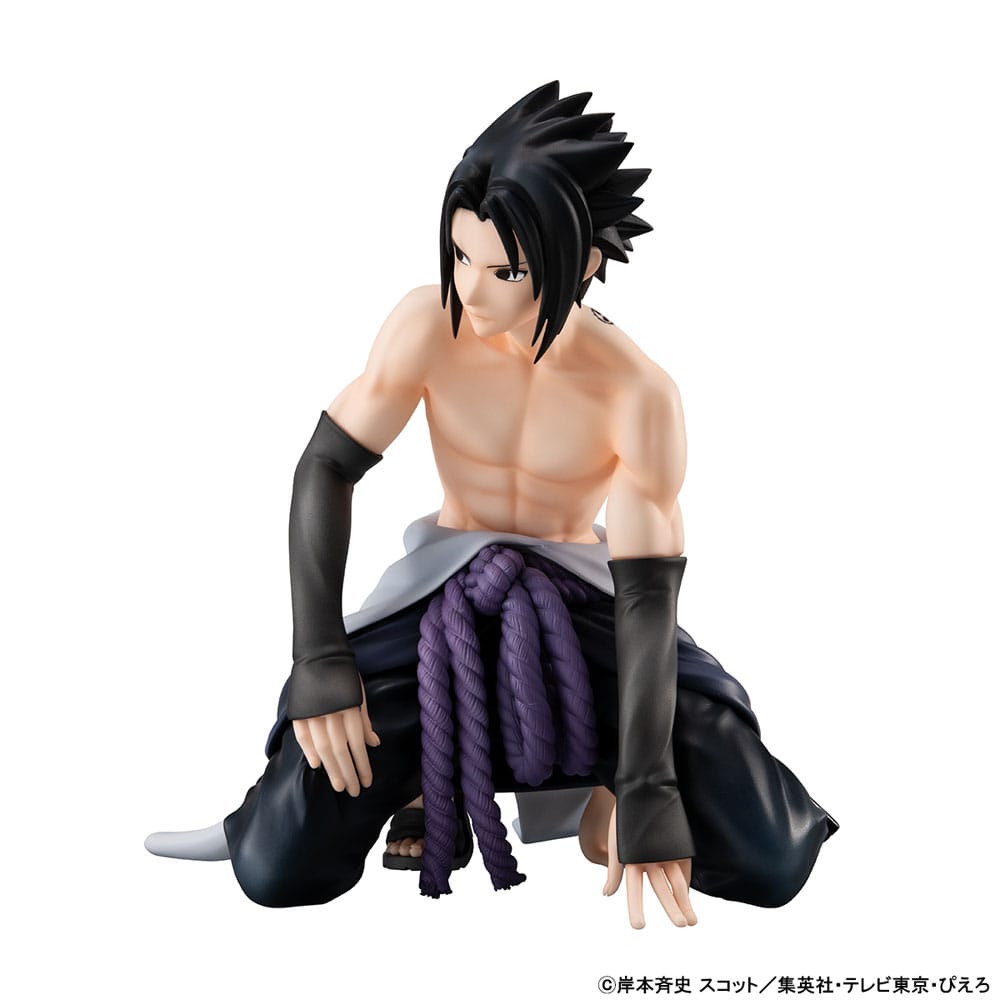 Naruto Shippuden G.E.M. Series PVC Statue Sasuke Palm Size 12 cm P050543