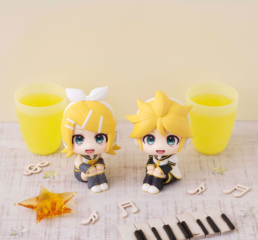 Character Vocal Series: Rin/Len Look Up PVC Statue Hatsune Rin & Len Set (with gift) 11 cm P065081