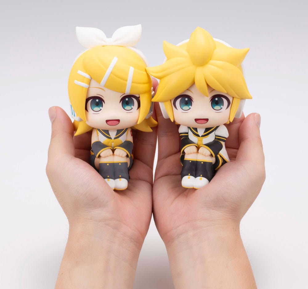 Character Vocal Series: Rin/Len Look Up PVC Statue Hatsune Rin & Len Set (with gift) 11 cm P065081