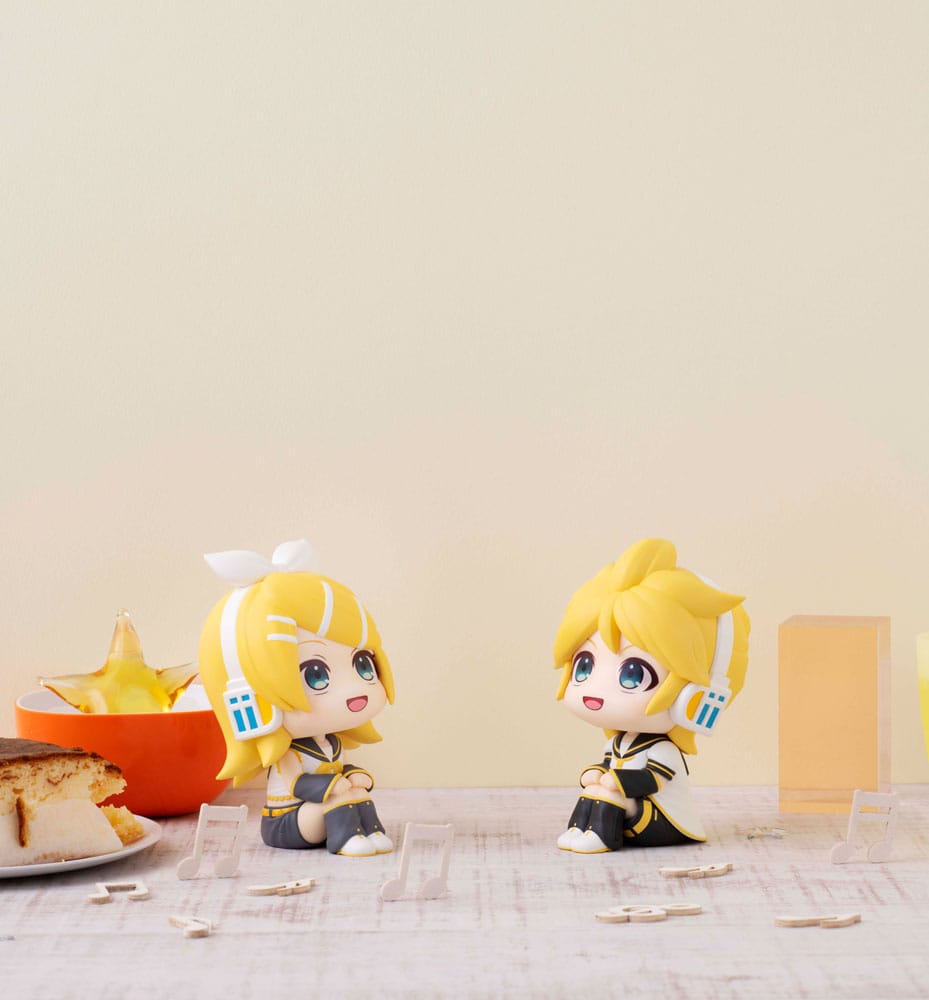 Character Vocal Series: Rin/Len Look Up PVC Statue Hatsune Rin & Len Set (with gift) 11 cm P065081