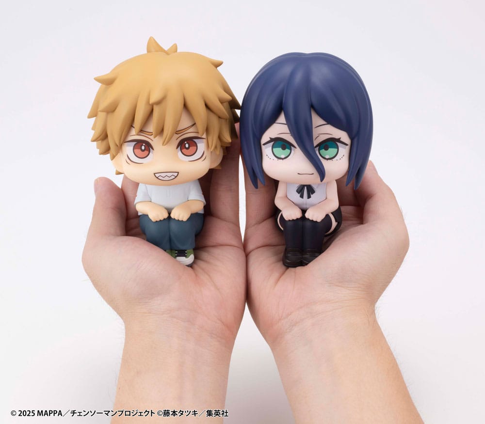 Chainsaw Man The Movie: Reze Arc Look Up PVC Statues Denji & Reze Set (with gift) 11 cm P065084