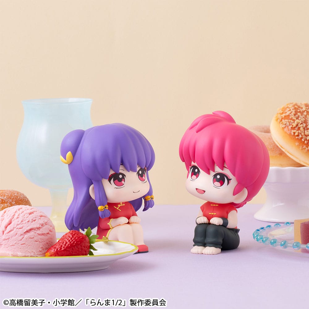 Ranma 1/2 Look Up PVC Statue Ranma & Shampoo 11 cm (with gift) P050571