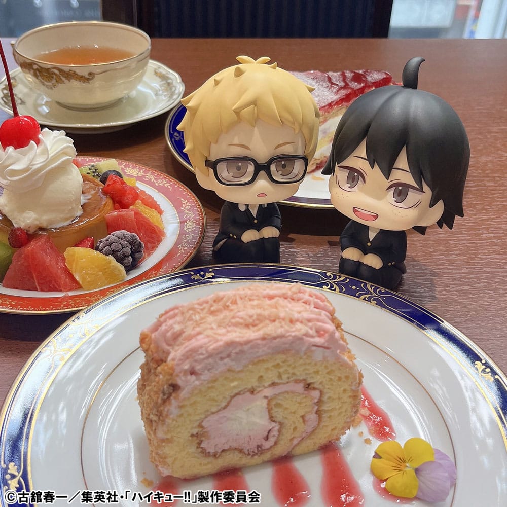 Haikyuu!! Look Up PVC Statue Kei Tsukishima & Tadashi Yamaguchi 11 cm (with gift) P050574