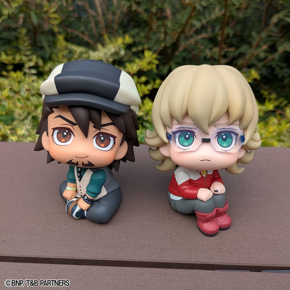 Tiger & Bunny Look Up PVC Statues Kaburagi T Kotetsu & Barnaby Brooks Jr. Set (with gift) 11 cm P065090
