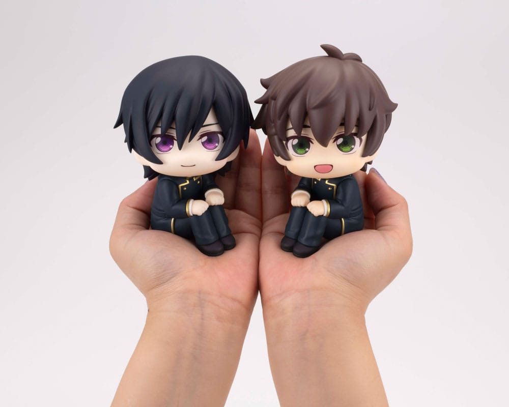 Code Geass Lelouch of the Rebellion Look Up PVC Statues Lelouch Lamperouge & Suzaku Kururugi Set (with gift) 11 cm P065100