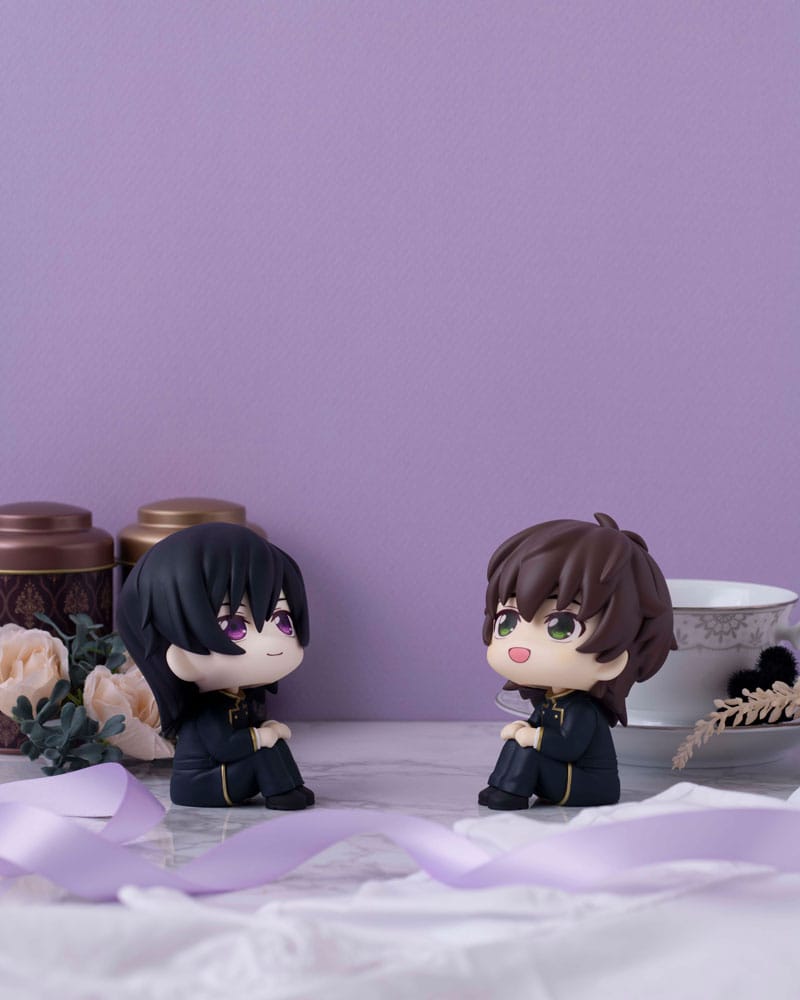 Code Geass Lelouch of the Rebellion Look Up PVC Statues Lelouch Lamperouge & Suzaku Kururugi Set (with gift) 11 cm P065100