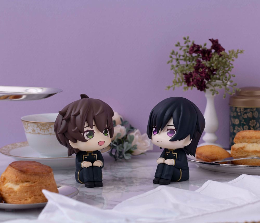 Code Geass Lelouch of the Rebellion Look Up PVC Statues Lelouch Lamperouge & Suzaku Kururugi Set (with gift) 11 cm P065100