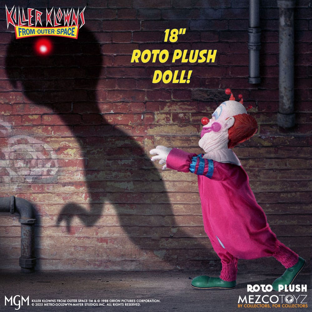 Killer Klowns from Outer Space MDS Roto Plush Doll Slim 46 cm