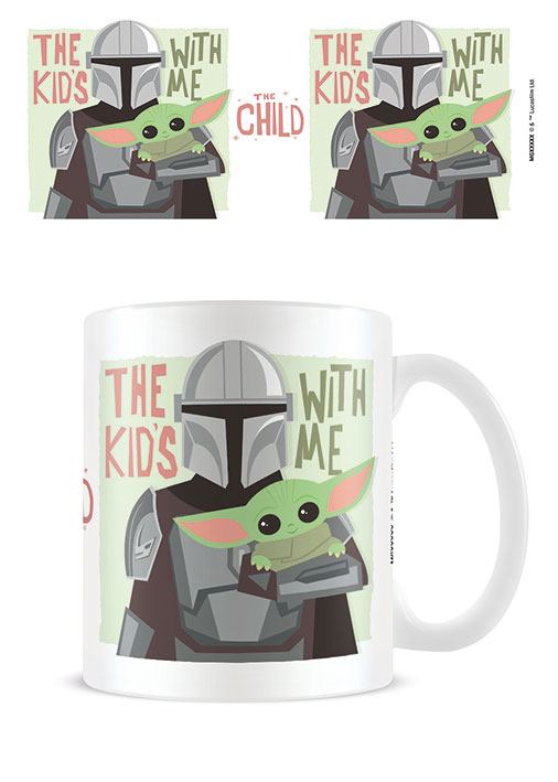 Star Wars The Mandalorian Mug The Kids With Me P050707