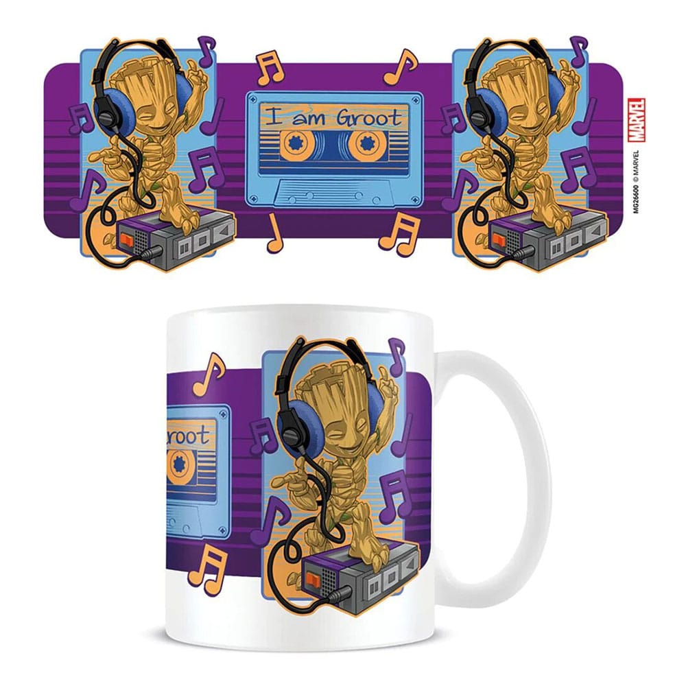 Marvel Mug Guardians of the Galaxy Groot Cassette P050712