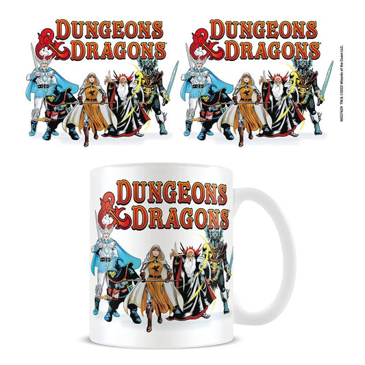 Dungeons & Dragons Mug Retro Group P050731