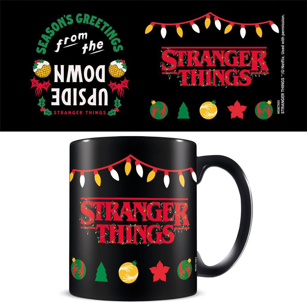 Stranger Things Mug Seasons Greetings Upside Down P065639