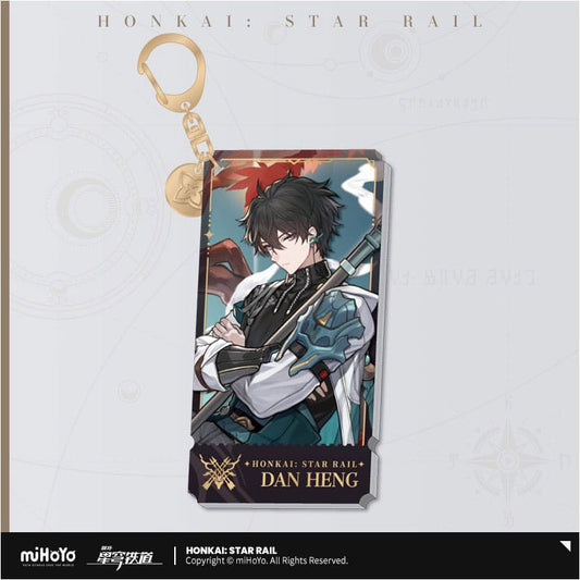 Honkai: Star Rail Character Acrylic Keychain Dan Heng 9 cm P050809