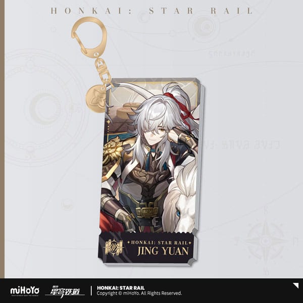 Honkai: Star Rail Character Acrylic Keychain Jing Yuan 9 cm P050810