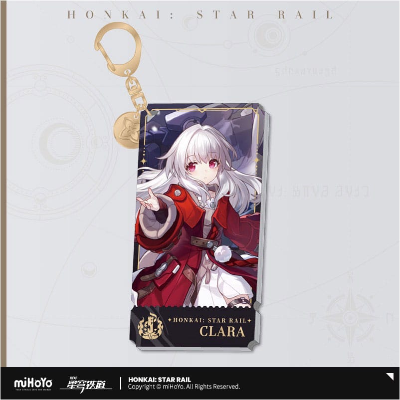 Honkai: Star Rail Character Acrylic Keychain Clara 9 cm P050812