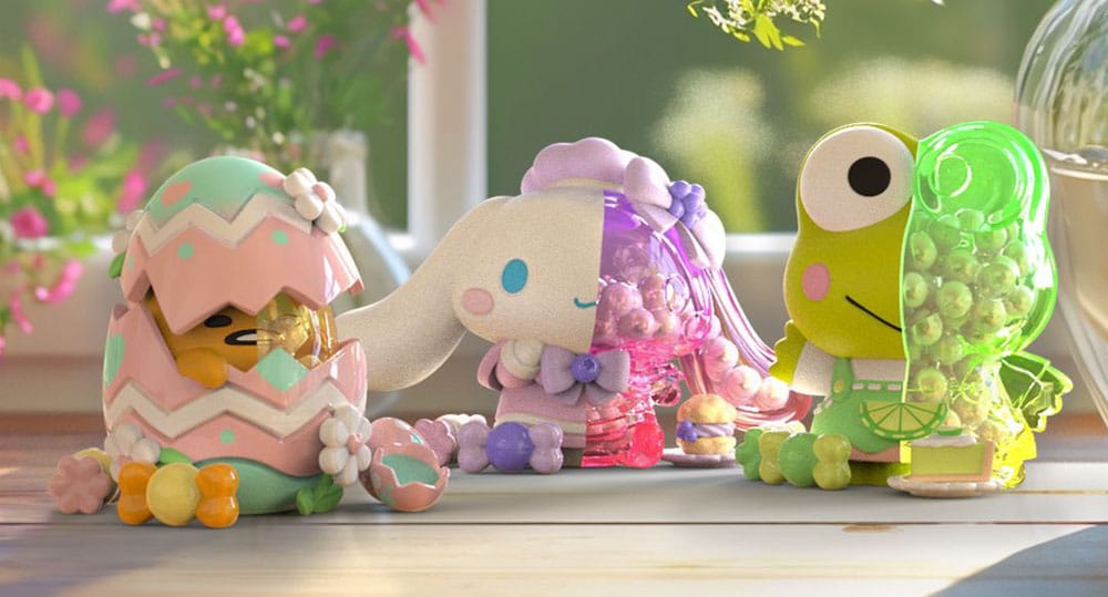Sanrio Floral Daydream Series Kandy 4 inch Vinyl Figure Blind Box Display (6) P051109