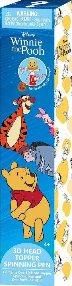 Winnie-the-Pooh 3D Head Topper Spinning Pen P051185