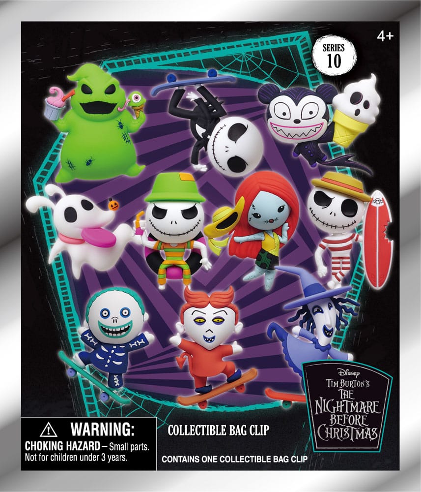 The Nightmare Before Christmas PVC Bag Clips Series 10 Display (24) P051208